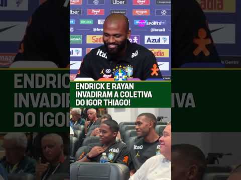 E ESSES NOVOS JORNALISTAS COBRINDO A SELEÇÃO? 😂🗞️ #shorts thumbnail