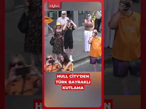 Acun Ilıcalı'nın takımı Hull City şampiyonluğu Türk Bayrağıyla kutladı #shorts #hullcity #keşfet thumbnail