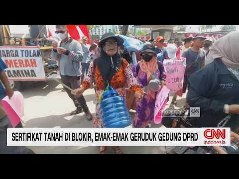 Sertifikat Tanah Diblokir, Emak Emak Geruduk Gedung DPRD thumbnail
