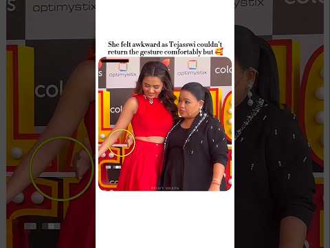 Tejasswi’s gesture warmed her heart ❤ #tejaswiprakash #bhartisingh #laughterchefs #trendingshorts thumbnail