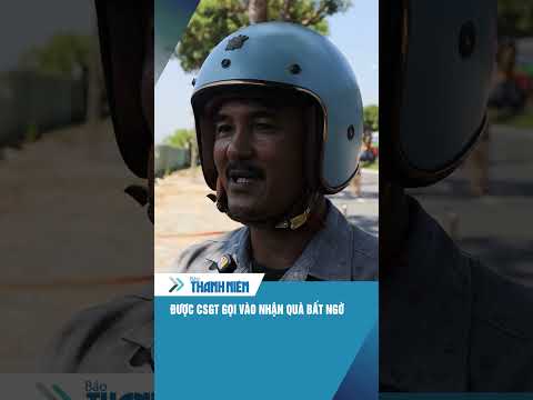 Người dân bất ngờ khi được CSGT gọi vào lề để nhận món quà đặc biệt #shorts thumbnail