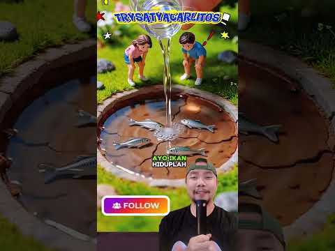 Menolong ikan kekeringan di kolam!!? thumbnail