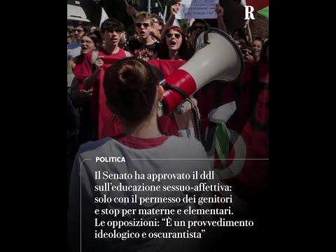 EDUCAZIONE SESSUO-AFFETTIVA solo con l’ok dei genitori. Stop in materne e elementari. Il ddl è legge thumbnail