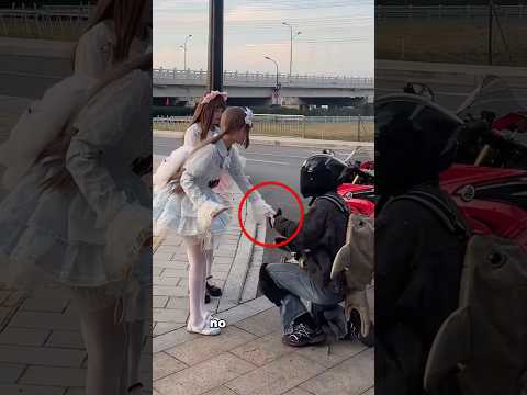Afortunadamente, conoció a esta chica#shortvideo thumbnail