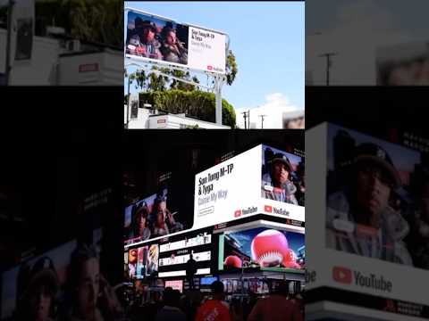 📍COME MY WAY in NY Times Square & LA Sunset Boulevard 🌎 @YouTubeMusic thumbnail