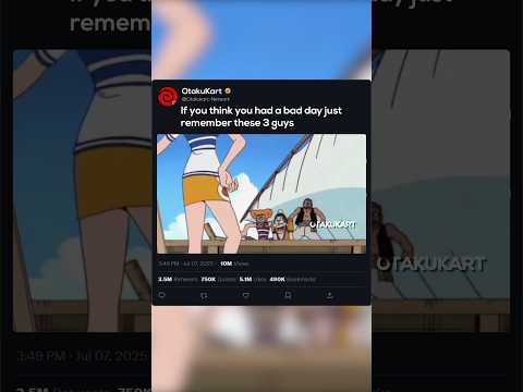 If you think you had a bad day just remember these 3 guys 😂 #anime #animememes #animeedits #shorts thumbnail
