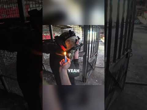He thought I was lighting his cigarette... ?  #airsoft #airsoftcqb #shorts thumbnail
