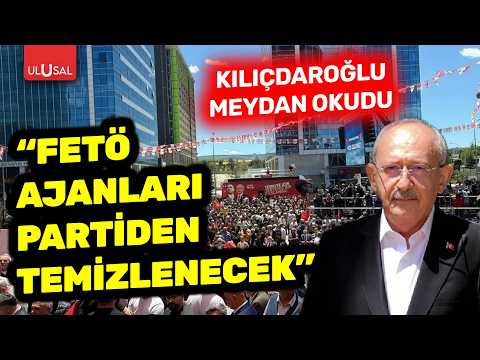 CHP Genel Başkanı Kılıçdaroğlu meydan okudu! "FETÖ ajanları temizlenecek" thumbnail