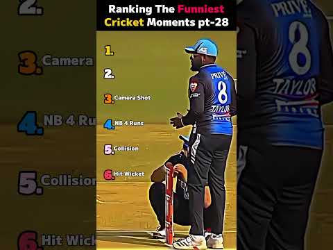 Ranking The FUNNIEST Cricket Moments | Pt. 28 thumbnail