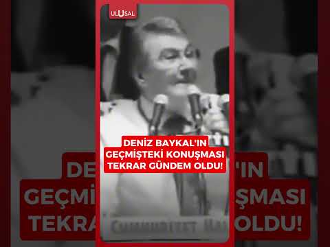CHP eski Genel Başkanı Deniz Baykal'ın bu sözleri yeniden gündem oldu! #shorts #keşfet #chp #siyaset thumbnail