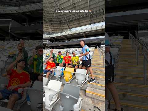 AQUELA PESSOA QUE VAI NO ESTÁDIO DE FUTEBOL PELA 1º VEZ!! 🤦‍♂️ thumbnail