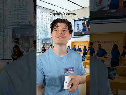 APPLE FRÜHER VS. HEUTE #shorts #youtubeshorts #shortvideo thumbnail