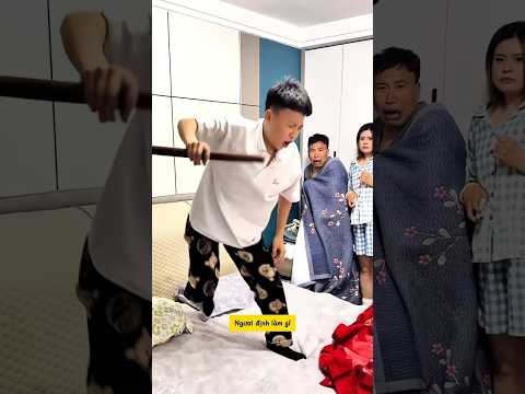 Giấc mơ biến thành Tôn Ngộ không khiến Bố mẹ sợ hãi #shorts #funny #haihuoc thumbnail