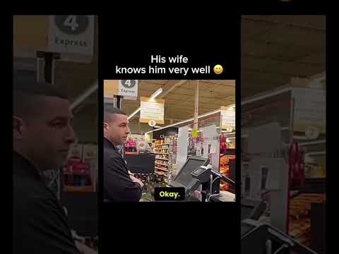 His wife really knows him well ?  Sub for more! #shorts thumbnail