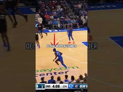 SHAI DILDOS ALEXANDER. #nba #baloncesto #basketball thumbnail