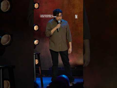 catching your flight 40 lbs Toblerone #HariKondabolu thumbnail