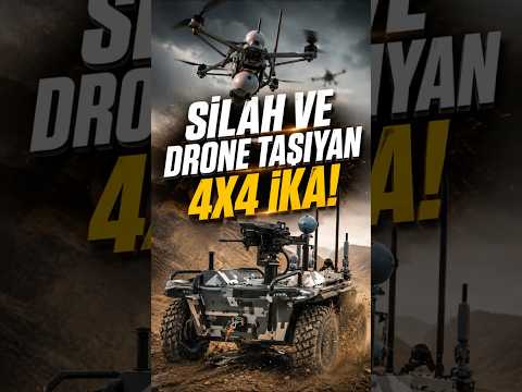 Silah taşıyıp, drone kaldırabilen İKA! Tekatron W-UGV-I thumbnail
