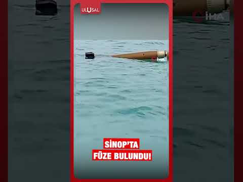 Karadeniz'de hareketli dakikalar! Füze bulundu! #shorts thumbnail