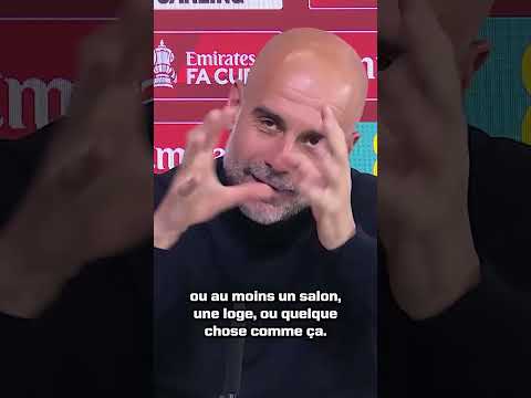? Pep Guardiola déçu de ne pas avoir une tribune à son nom à Wembley ! thumbnail
