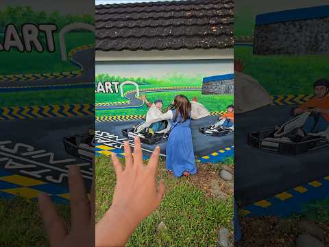 bawang putih menghilang digambar gokart#trendingshorts thumbnail