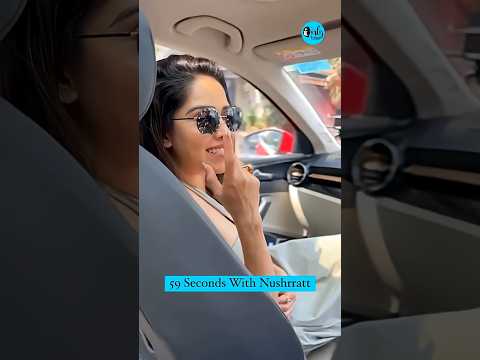 59 Seconds With Nushrratt Bharuccha!! #birthday #shorts #nushrattbharuccha thumbnail