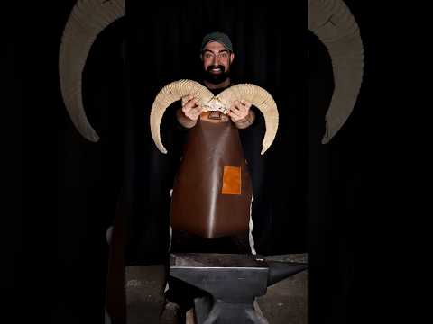 making knife from RAM HORN thumbnail