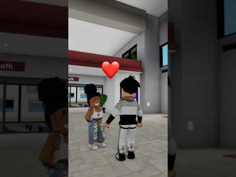 Le plus beau garçon de la classe lui parle !! #Brookhaven #Rp #roblox #robloxshorts thumbnail