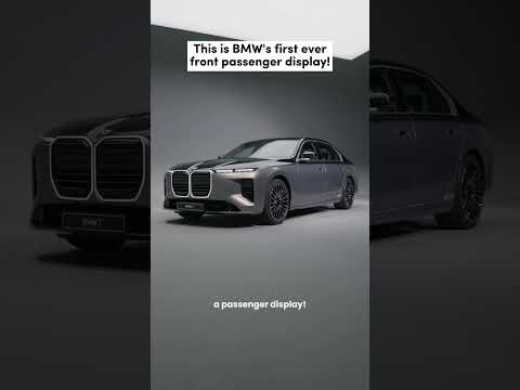 The new 7 Series comes with its first-ever front passenger display! thumbnail