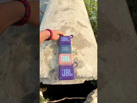 JBL go 4 and essential puliya drop water testing thumbnail