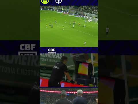 GOL DA CHAPECOENSE É ANULADO APÓS REVISÃO DO VAR | #shorts | ge.globo thumbnail