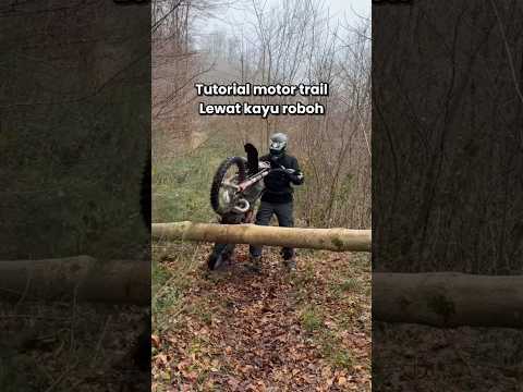Lewat kayu roboh #automobile #motoroffroad #modifikasimotor #youtubeshorts thumbnail