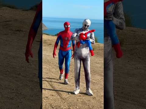 Spider-Man scared the villain😱 #spiderman thumbnail