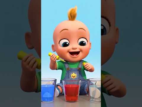 What Color Does the Water Turn? 🎨💧 Kids Learning Game - Learn Colors - Blue Red Yellow thumbnail