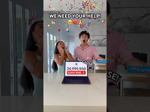 SUBSCRIBE FOR 7 YEARS OF GOOD LUCK! ?? | Cadel and Mia #funny #couple #shorts thumbnail