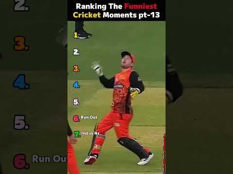 Ranking The FUNNIEST Cricket Moments | Pt. 13 thumbnail