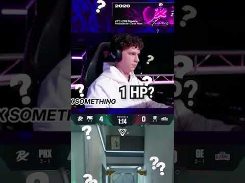 something didn't trust the 1 hp call-out ??? #valorant #prx #valorantclips thumbnail