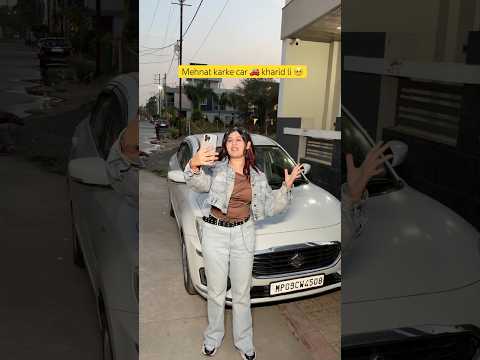 New car kharid li 😍🏎️ || Jaanvi Patel #shorts thumbnail