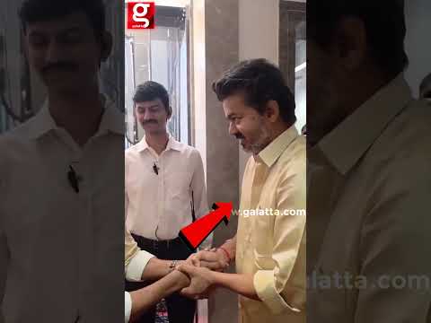 பட்டு வேஷ்டி சட்டையில Mass Entry கொடுத்த CM Vijay 😍🔥#thalapathyvijay #tvk thumbnail