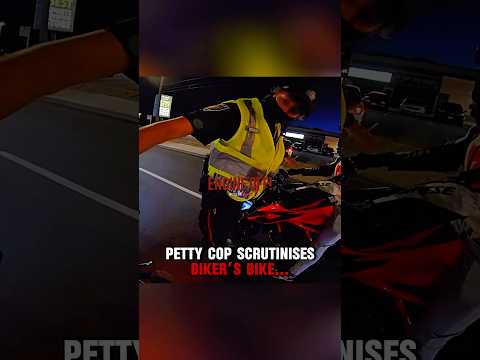 Petty cop SCRUTINISES Biker’s bike‼️? (@bencheee3099) thumbnail