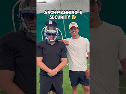 Don’t mess with Arch Manning and his security team😂🏈 👮‍♂️ @StaffordBros2 @redbullusa thumbnail