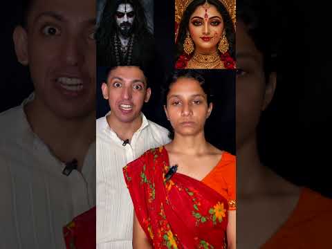 Rani🌟🛕Vs Rakshas💀 Look Challenge🌸🙏Prashant Sharma #shorts #ytshorts #funnyshorts thumbnail