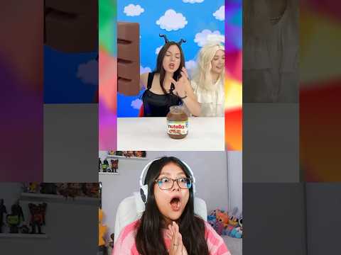 ÁNGEL VS DEMONIO: LA MEJOR NUTELLA @joozy2 #curiosidades #humor thumbnail