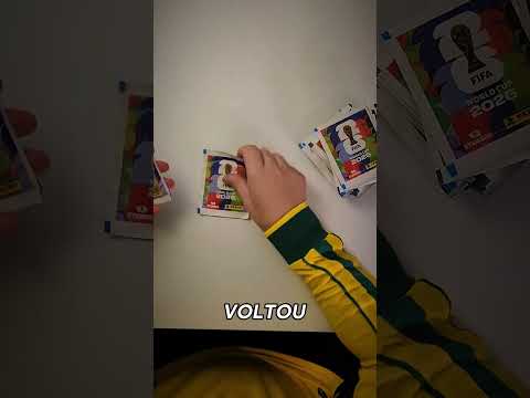 O NEYMAR FOI CONVOCADO E VAI TER A FIGURINHA MAIS RARA DO ALBUM DA COPA!! #shortsfeed #futebol thumbnail