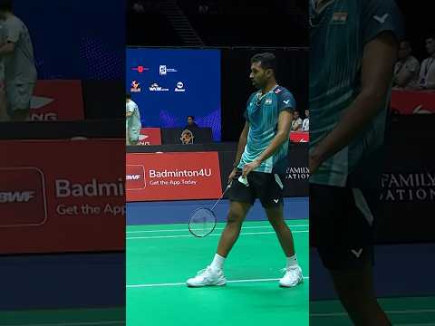 Absolutely brilliant save! #shorts #badminton #BWF thumbnail