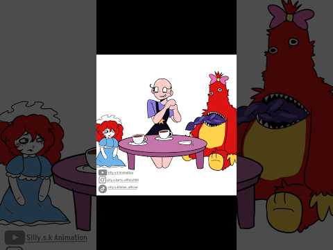 Chum was invited to Lilly Lovebraids tea party,I think he's a lil bit hungry#poppyplaytimechapter5 thumbnail