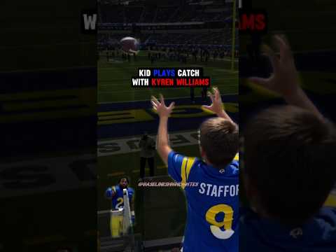 Kid Meets Kyren Williams… Then This Happens?? #sports thumbnail
