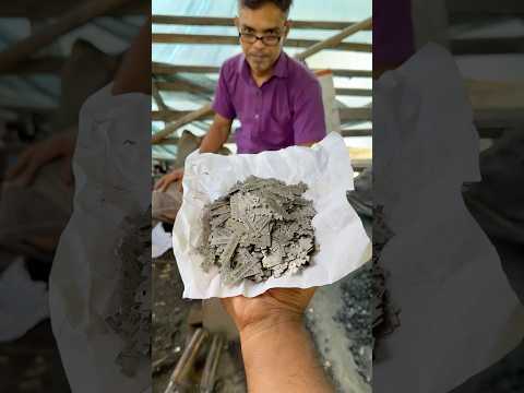Amazing Recycling Idea! Waste Blades Become Useful Knives #shorts thumbnail