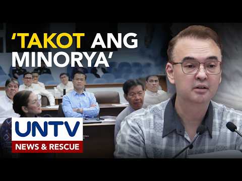 Pagkontra ng minorya na amyendahan ang Senate rules, nag-uugat sa takot ayon kay SP Cayetano thumbnail