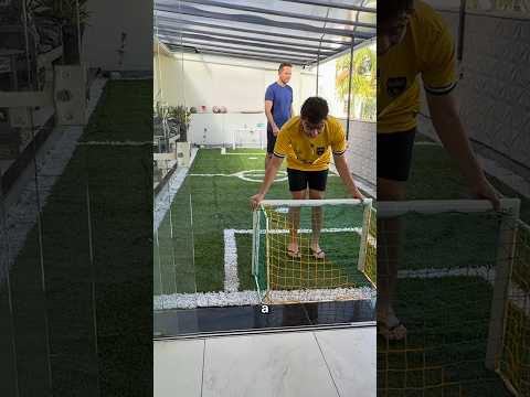 TERMINAMOS O CAMPINHO NO QUINTAL DE CASA E VAMOS MOSTRAR PRA ELE! thumbnail