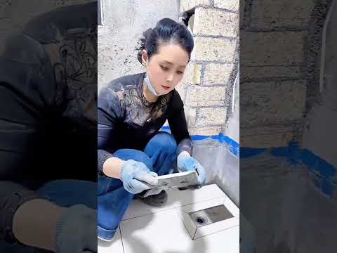 Tile installation P8752#shorts thumbnail